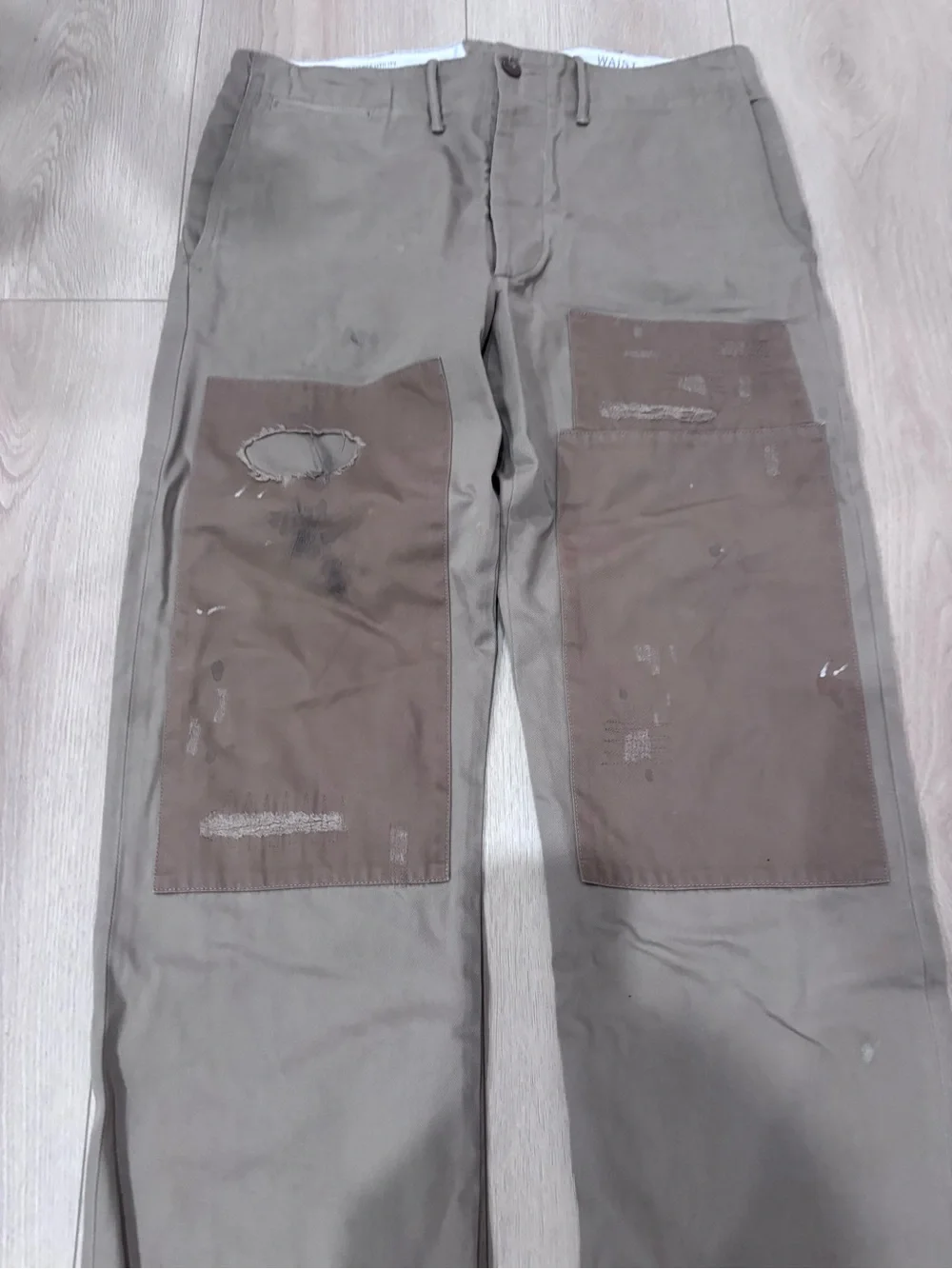 Vintage 90's RRL Polo Ralph Lauren military trousers